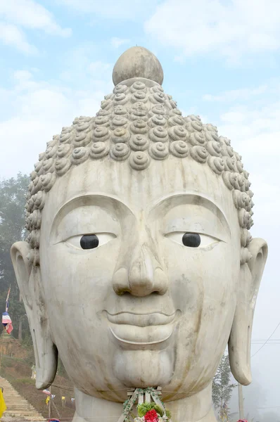 Kopf des Buddha-Bildes — Stockfoto