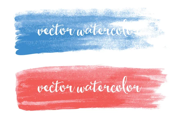 Aquarel beroerte. Vector illustratie. — Stockvector