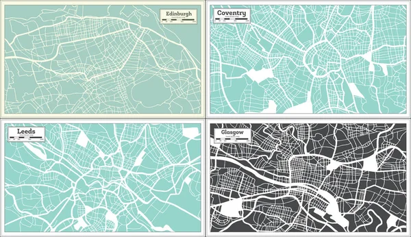 2010 Leeds Coventry Glasgow Edinburgh Great Britain United Kingdom City — 스톡 사진