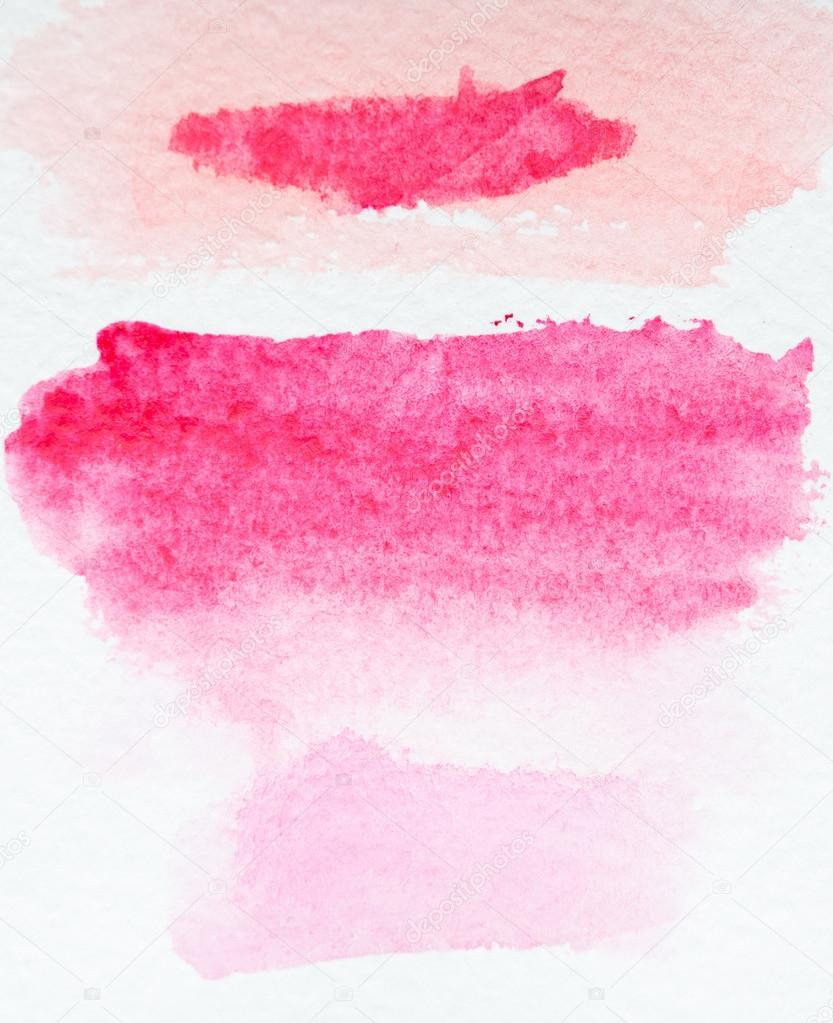 Abstract watercolor art hand paint