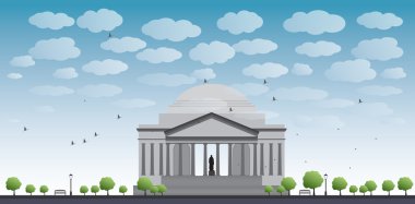 Thomas jefferson Anıtı, washington, dc, ABD