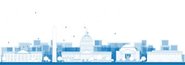 Anahat Washington Dc şehir manzarası.
