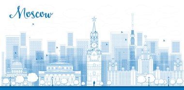 Moskova şehir gökdelenler ve ünlü binalar anahat