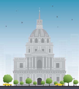 Les Invalides hastane ve Şapel dome