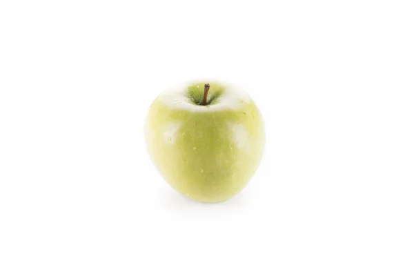 Green apples Isolated on a white — Stock Photo, Image