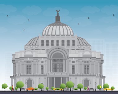 Güzel Sanatlar Sarayı/Palacio de Bellas Artes Mexico City, Meksika