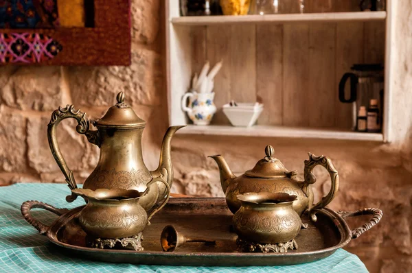 Bronz çay ve kahve ikramı