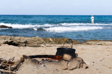 Pot ve balık çorbası