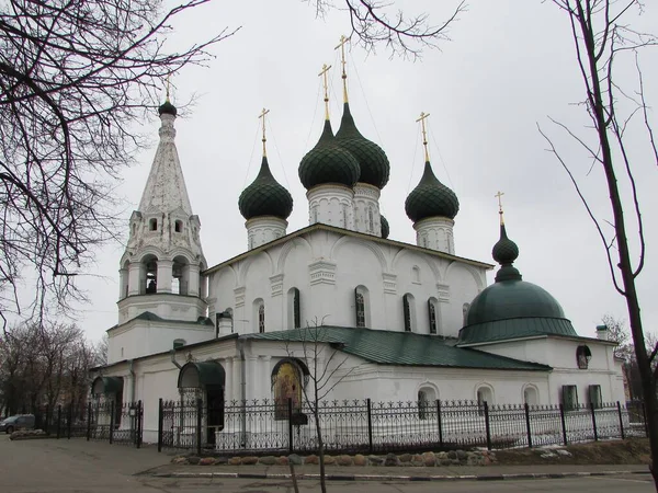 Russia Jaroslavl Chiesa Del Salvatore Sulla Città — Foto Stock