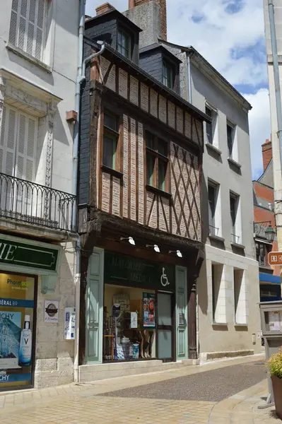 Frankreich Amboise Geschäft Einem Haus Auf Der Straße — Stockfoto