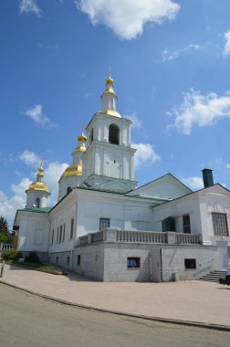 Rusya, Nizhny Novgorod bölgesi, Diveevo, Kutsal Üçlü Seraphim-Diveevsky Manastırı, Kazan Katedrali