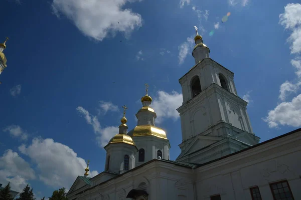 Rusia Nizhny Novgorod Region Diveevo Holy Trinity Seraphim Diveevsky Convent —  Fotos de Stock