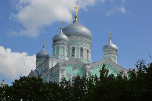 Russland Gebiet Nischni Nowgorod Diveevo Dreifaltigkeitskloster Seraphim Diveevsky Dreifaltigkeitskathedrale — Stockfoto