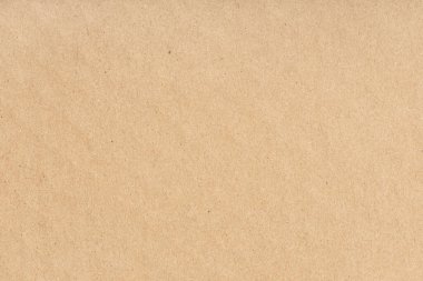 Kahverengi karton desenli arka plan. Üst görünüm