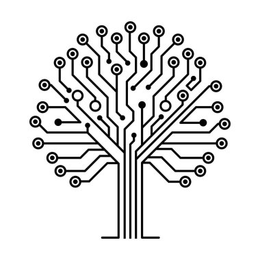 Dijital Ağaç Devresi Grafik Panosu