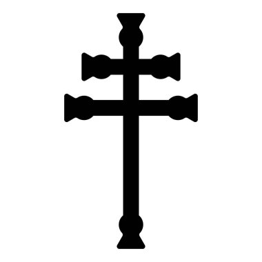 Caravaca Çapraz Siluet Simgesi Simgesi