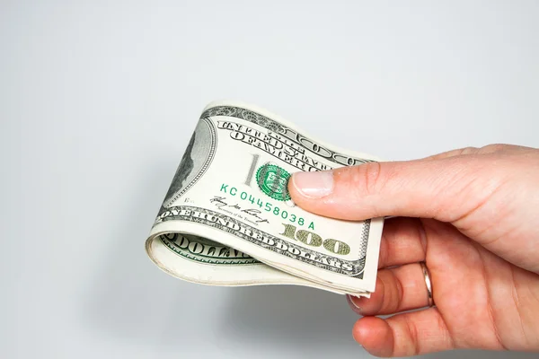 Dollar - the greenback against a white background — Stock Photo, Image