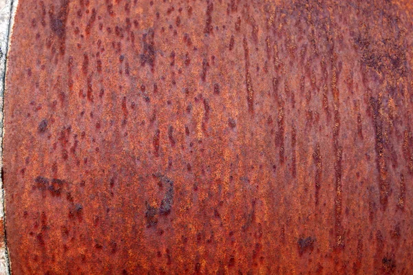 Old rust on the metal element as a background — Stock Photo, Image