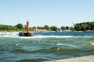 Mrze Seaport? yno Polonya - Baltık Denizi