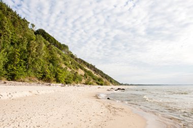 Baltık Denizi kıyısında