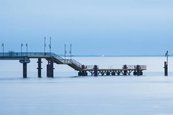 Miedzyzdroje Pier en Pologne — Photo