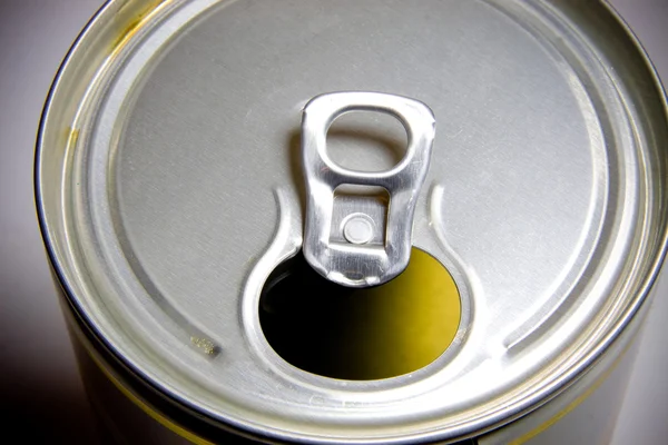 An open can of beer — Stock Photo, Image