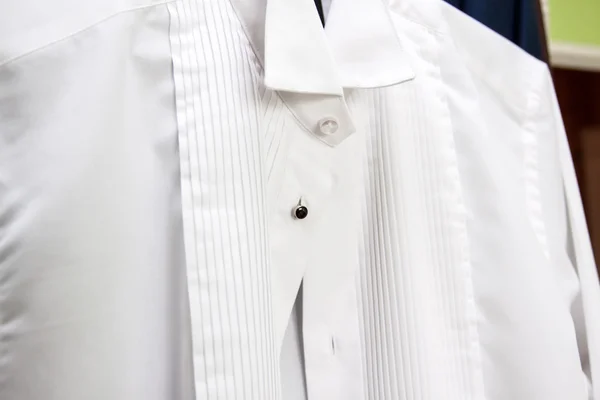 Shirt ready for the wedding - White — Stock Photo, Image