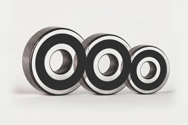 Abstract Figure Representing Metal Cloud Wheels Move Forward Formed Photographs — Stock Photo, Image