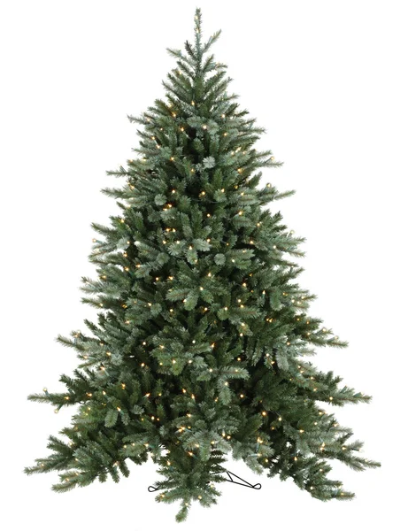 Büyük ışıklı Noel ağacı