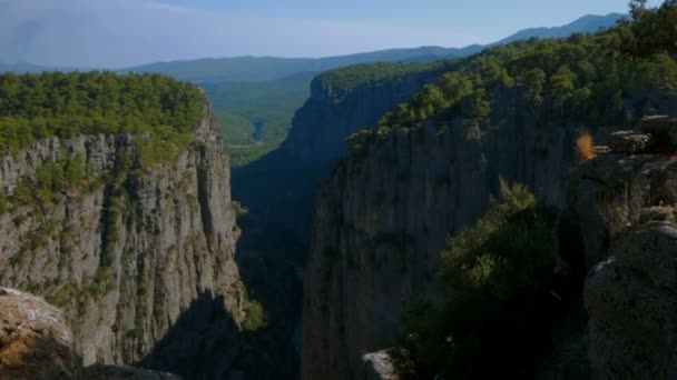 View of the beautiful majestic mountains. — Stock Footage View of the beautiful majestic mountains. Stock Footage