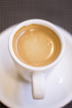 Espresso kahve Kupası ve fincan tabağı