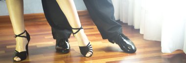 Ballroom dance latin dancers clipart