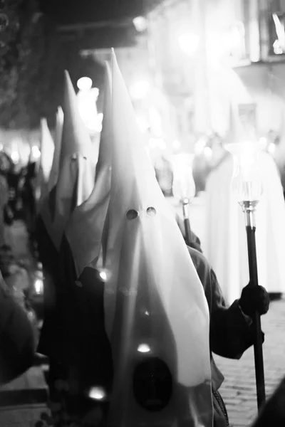 Páscoa procissão católica espanhola — Fotografia de Stock