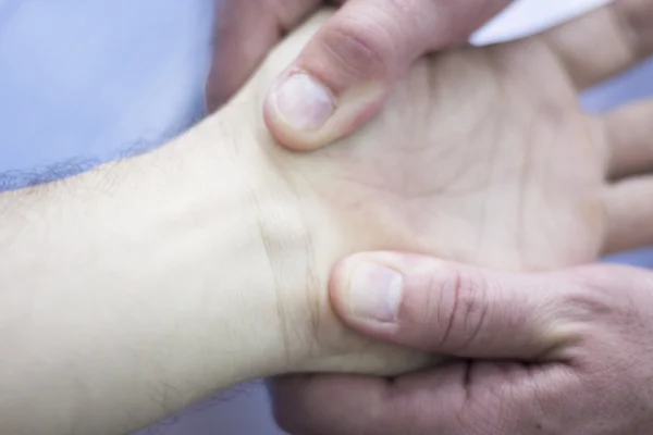 Fisioterapia de osteopatía miofascial — Foto de Stock