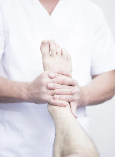 Osteopatia miofascial fisioterapia — Fotografia de Stock