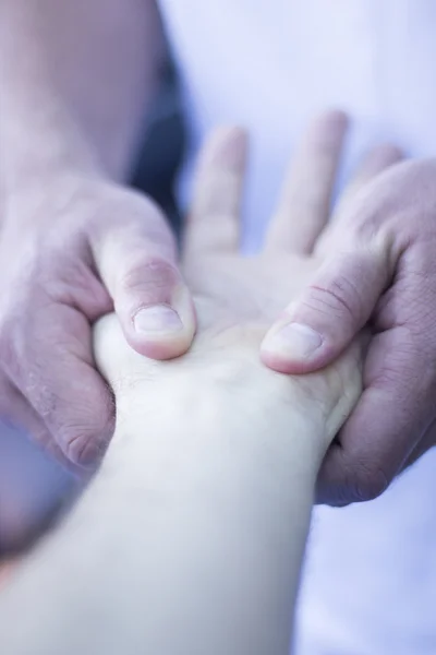 Fisioterapia per osteopatia miofasciale — Foto Stock