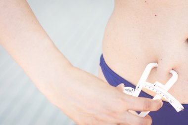 Şişman Kaliper bodyfat ölçme