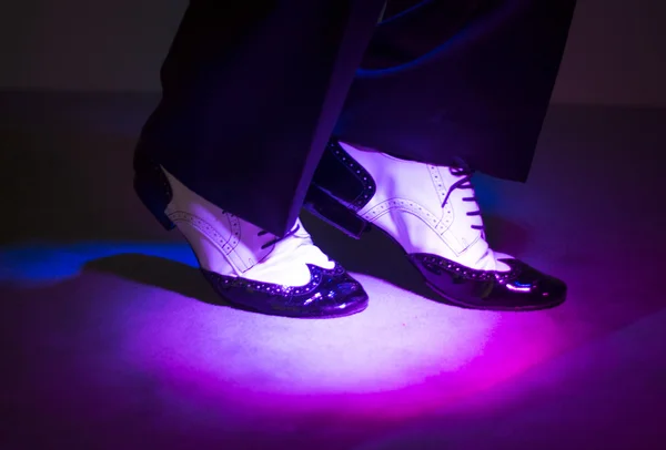 Dançarino masculino sapatos de dança — Fotografia de Stock