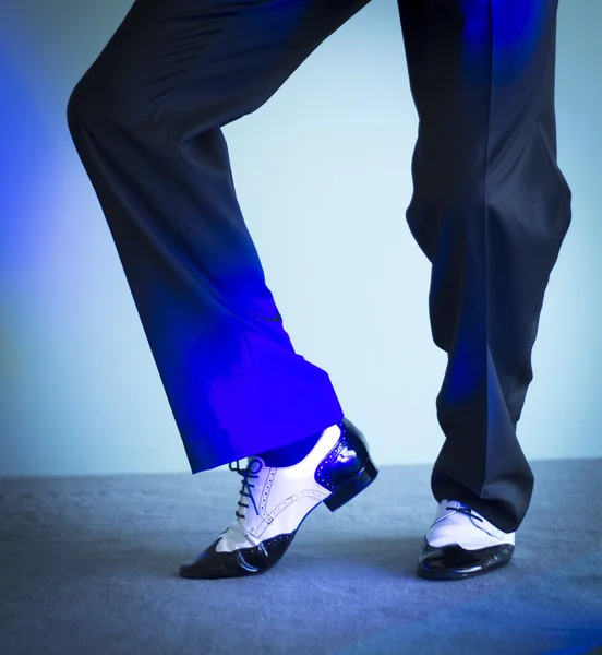 Bailarina masculina zapatos de baile — Foto de Stock