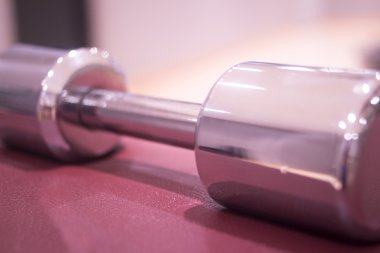 Dumbbell spor salonu metal ağırlık içinde jimnastik salonu sağlık kulübü