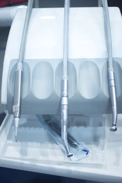 Instruments dentaires outil de nettoyage de foret dentiste denstist surg — Photo