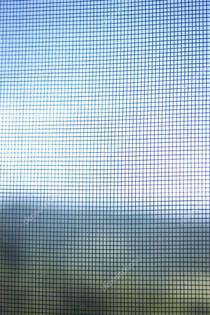 Mosquito fly net netting in window