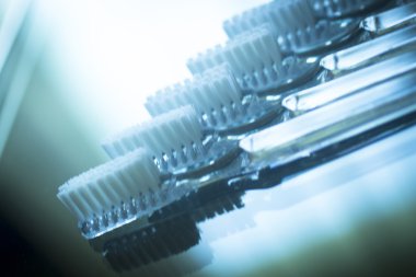 Diş fırçası diş hijyeni plak kontrolü