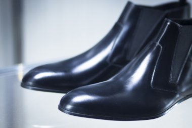 Dükkanı pencere moda mağaza Ayakkabı