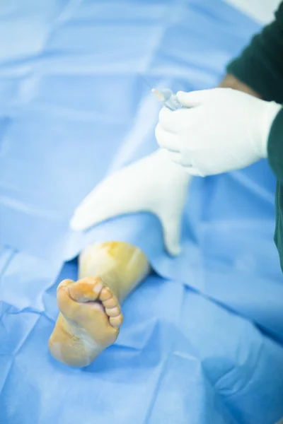 Sala de cirurgia hospitalar cirurgia médica operação — Fotografia de Stock