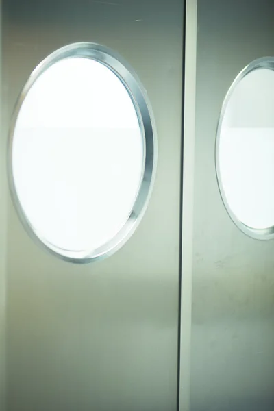 Hospital operating room door window — Stock Photo, Image