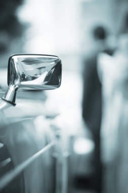 Düğün lüks araba evlilik günü