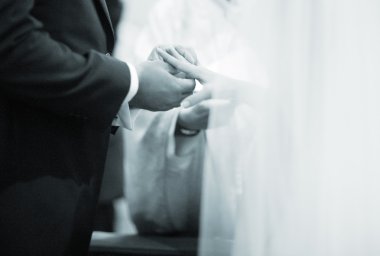 Düğün Gelin ve damat evlilik