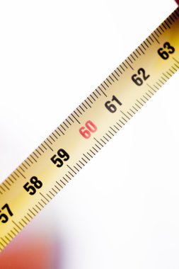 Measuring tape ruler cm numbers 60 clipart