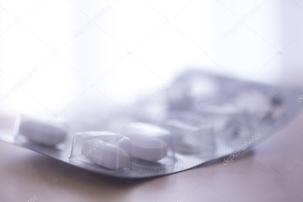 Medication pack of medicine pills